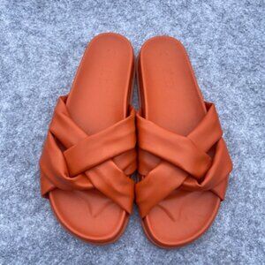 Anthropologie Silent D Helena Sandals in Terra Cotta NEW